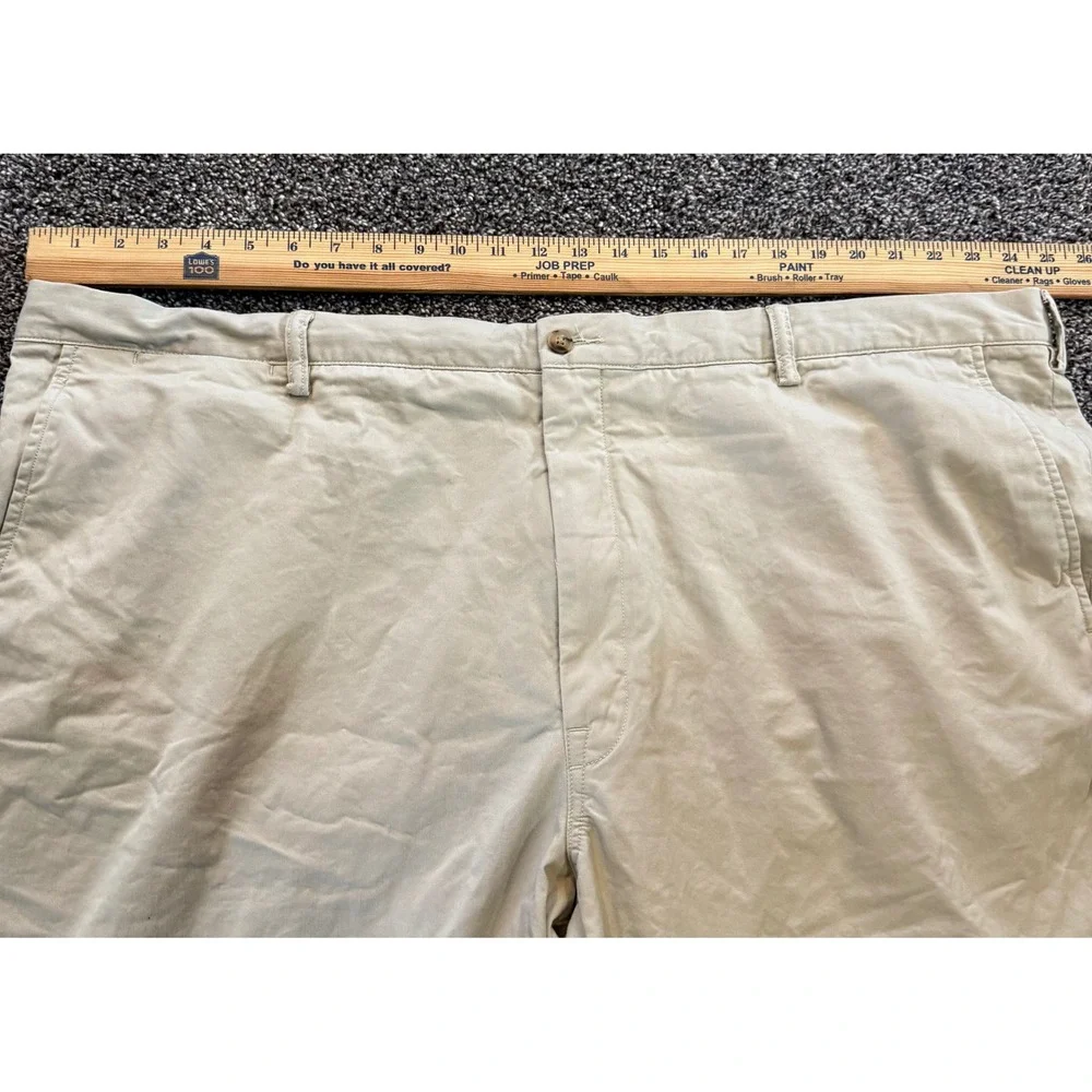 Polo Ralph Lauren Mens Stretch Classic Fit Chino Shorts Tan Khaki Size 50B 50G